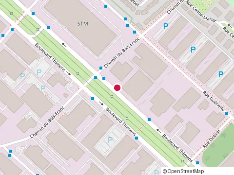 Emplacement de Dorfin Inc au 5757 Thimens Blvd, Saint-Laurent