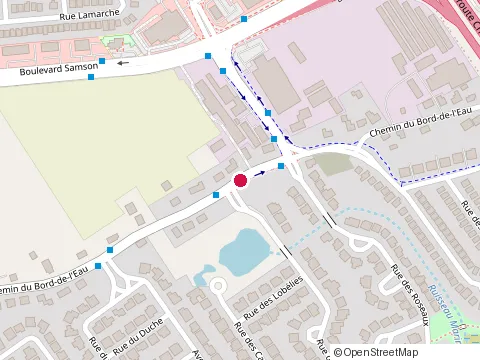 Location of Dorj Construction at 433 chemin du Bord-de-l'Eau, Laval