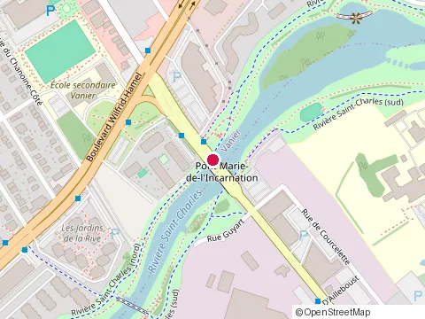 Location of Dormez-Vous at 1 Rue Marie-de-l'Incarnation, Québec