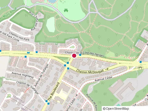 Location of Dormez-Vous? at 5700 Chemin de la Côte-des-Neiges Suite Nc-1, Montréal
