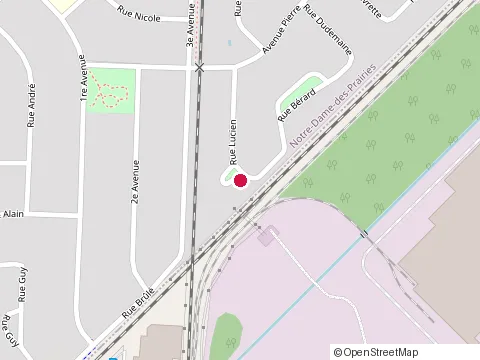 Location of Double Stack at 850 Bd Firestone, Joliette