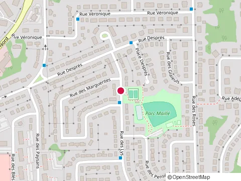 Location of Douceur de Vie at 1269 Rue des Lys, Sherbrooke