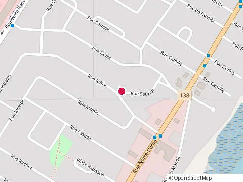 Location of Douche Extrême Inc. at 8 Rue Sauriol, Repentigny