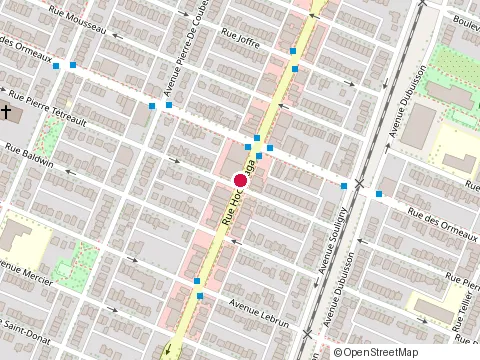 Location of Downs & Assoc at 8690 Rue Hochelaga, Montréal