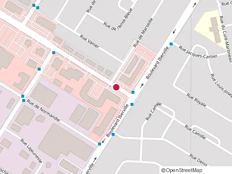 Location of Dr Denis A Carignan at 45 Boulevard Industriel, Repentigny