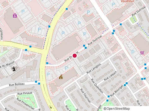 Location of Dr Eric Hylands at 2555 Rue Dutrisac, Vaudreuil-Dorion