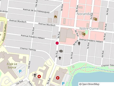 Location of Dr George Kyritsis Orthodontiste Inc. at 57 9E Rue, Rouyn-Noranda
