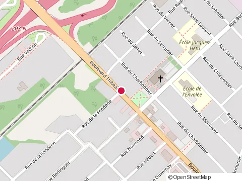 Location of Dr Guy Brule at 436 Boulevard Thibeau, Trois-Rivières
