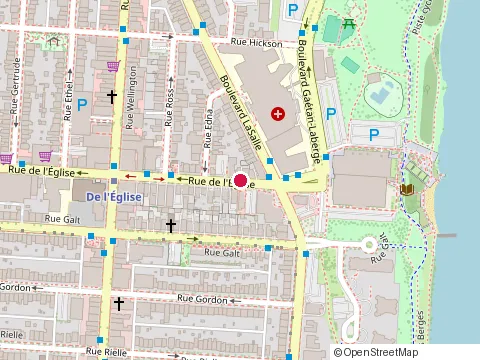 Location of Dr Kosta Christopoulos at 55 55 de l'Eglise, Verdun