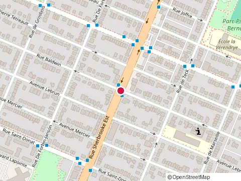 Location of Dr Paul Labelle Chiropraticien d.C. at 8565 Rue Sherbrooke E, Montréal
