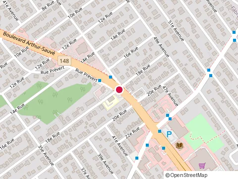 Location of Dr Rénovation at 4675 18E Rue, Laval