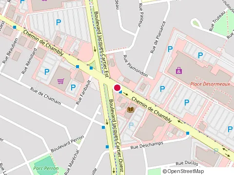 Location of Dr Serge Côté at 2700 chemin de Chambly, Longueuil