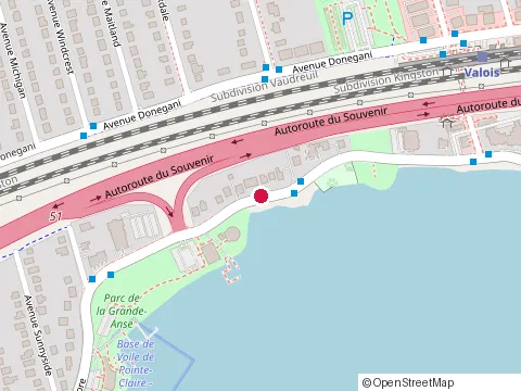 Location of Dr Sonya G at Chemin du Bord-du-Lac Lakeshore, Pointe-Claire