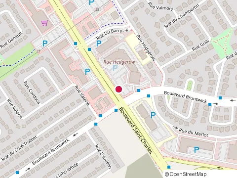 Location of Dr. Claude David at 3535 boulevard Saint-Charles, Kirkland
