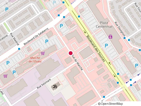 Location of Dr. Dominique Mandeville at 3490 A Sources Blvd, Dollard-Des-Ormeaux