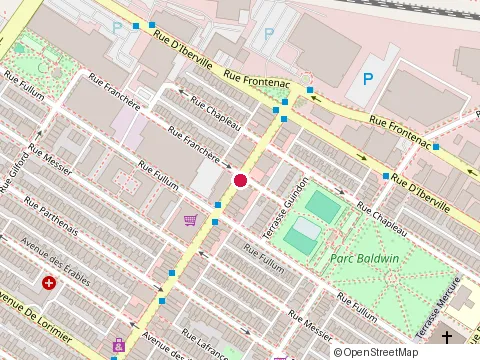 Location of Dr. Fritz Dimitri Joseph at 2316 Avenue du Mont-Royal E, Montréal