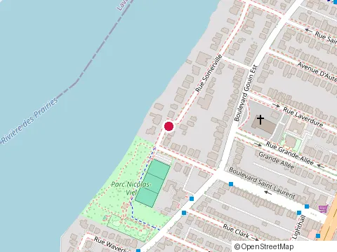 Location of Dr. Josée Desrochers at 131 Rue Somerville, Montréal