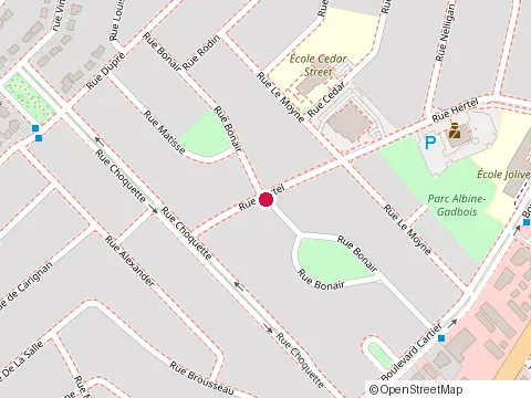 Location of Dr. Michel Beaudoin at 510 Rue Bonair, Beloeil