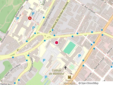 Location of Dr. Omar Fouda Neel Plastic Surgery Consultant at 1620 Avenue de Seaforth, Montréal