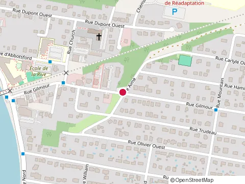 Location of Drain Gardo at 31 Rue Gilmour, Châteauguay