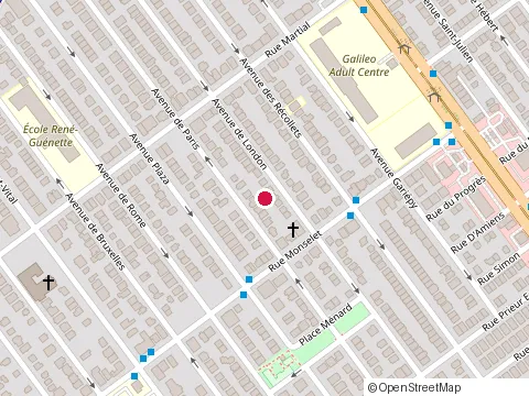 Location of Drainage Excavation Santerre Inc at 387 1 Rue, Québec