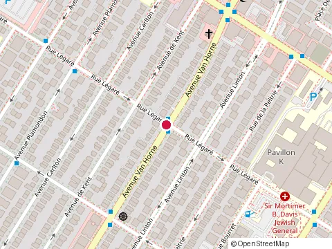 Location of Draperies Voga Inc at 4081 avenue Van Horne, Montréal
