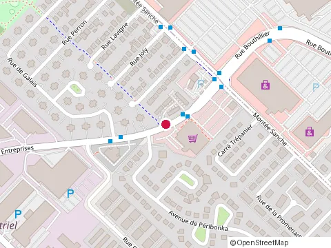 Location of Drc Construction/Rénovation at 882 Avenue de Peribonka, Boisbriand