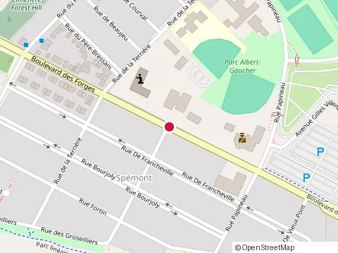 Location of Dre Caroline Charest Ph.d Psychologue at 2705 Bd des Forges, Trois-Rivières
