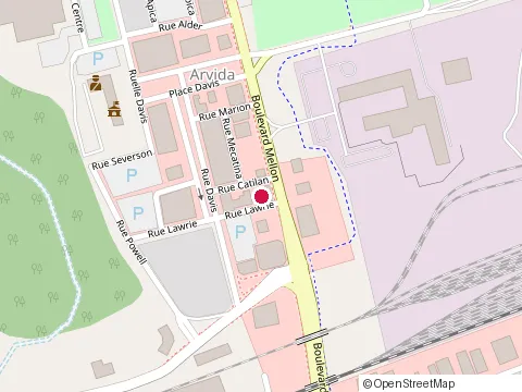 Location of Dre Christine Gagnon Optométriste at 1980 Boulevard Mellon, Jonquière