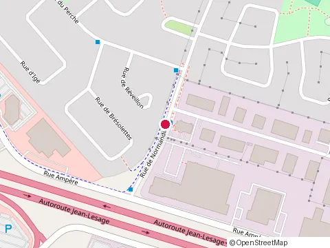 Location of Dre Josiane Lacoursière M.d. Inc at 184 Rue de Normandie, Boucherville