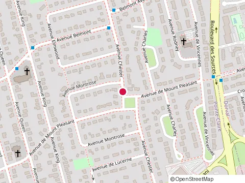 Location of Dre Julie Martel Dermatologue at 37 avenue Donegani, Pointe-Claire