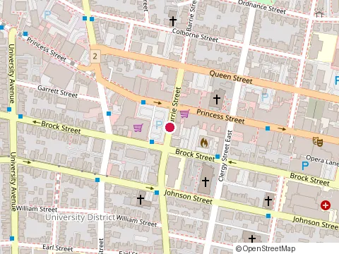 Location of Metro at 310 Barrie St, Kingston
