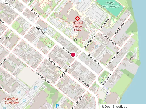 Location of Drummond Medic at 585 Rue Brock, Drummondville