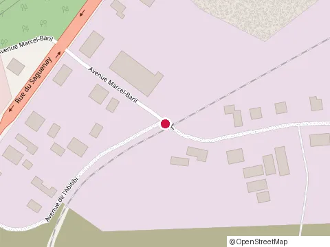 Location of Dube Excavation Inc at avenue Marcel-Baril, Rouyn-Noranda