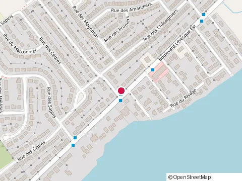 Location of Dubé Sylvain Paysagiste at 7963 boulevard Lévesque E, Laval