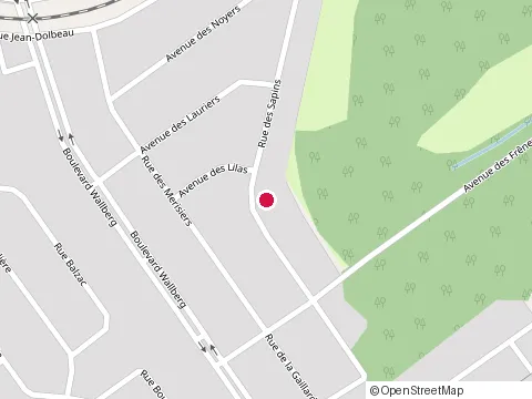 Location of Dube, Ghislain at 453 Rue des Sapins, Dolbeau-Mistassini