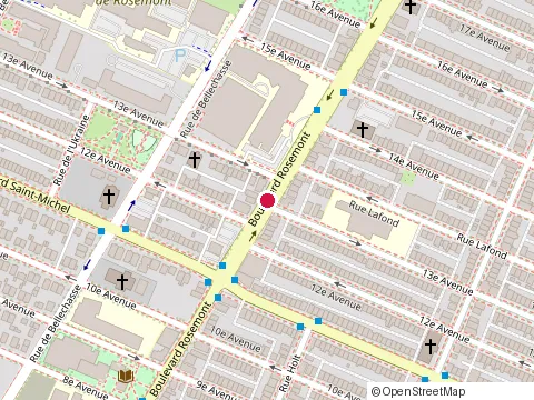 Location of Duclos Lucie Dre at 3350 boulevard Rosemont, Montréal