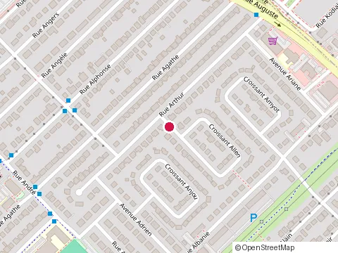 Location of Dufour Hubert at 2720 Crois Allen, Brossard