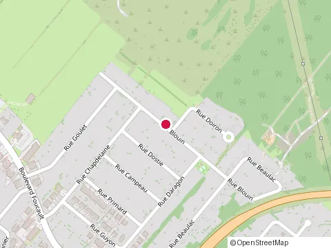 Location of Dufresne Chantal at 1305 Rue Goulet, Drummondville