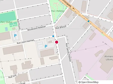 Location of Dumas Peinture at 86 Robinson S, Granby