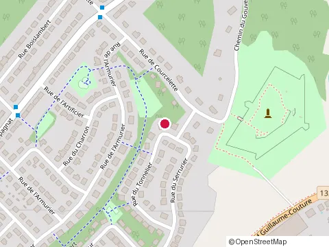 Location of Dumont Rénovation at 6 Rue du Tonnelier, Lévis