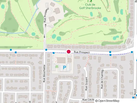 Location of Dumoulin Girard Inc at 1850 Rue Prospect, Sherbrooke