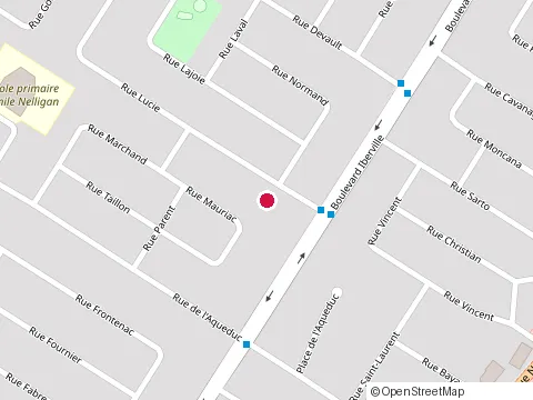 Location of Dunn'S Famous at 131 Rue Louvain, Repentigny