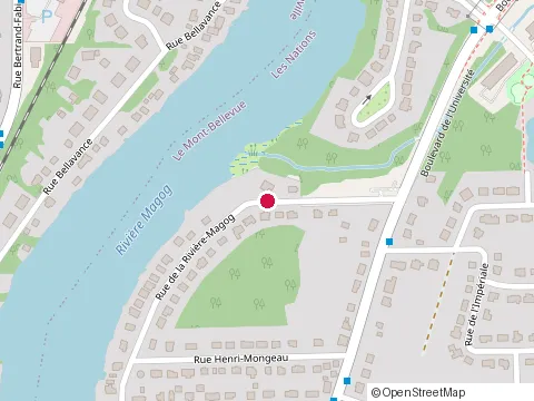 Location of Duo Design & Deco at 2210 Rue de la Rivière-Magog, Sherbrooke