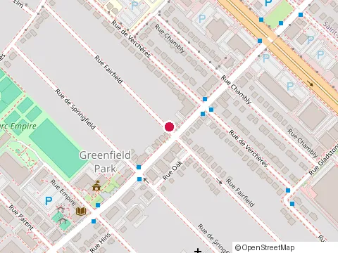 Location of Duo Pizza at 248 Bd Churchill, Greenfield Park