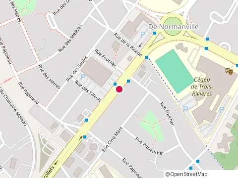 Location of Duojet Lave-Auto at 910 Boulevard des Récollets, Trois-Rivières
