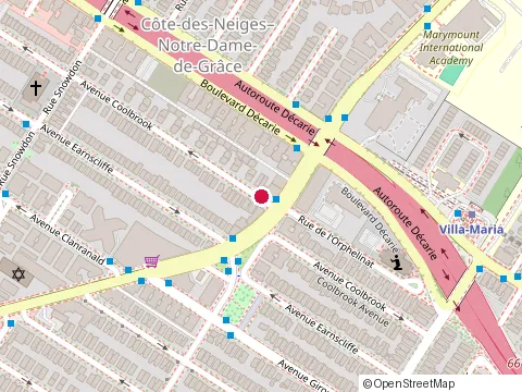 Location of Dupont Vendette Cpa at 4593 avenue Coolbrook, Montréal