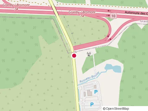 Location of Dupoxy at 1930 route Pierre Laporte, Bromont