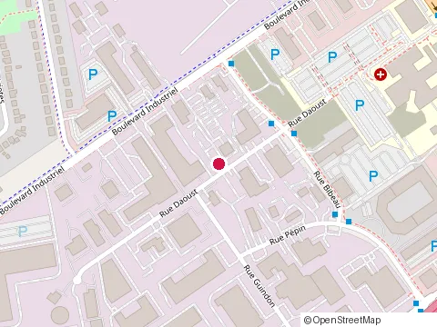 Location of Dupuis Atelier at 105 Daoust, Saint-Eustache