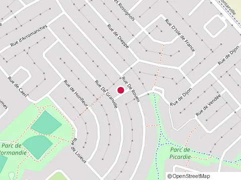 Location of Durasteps Concrete Design at 1375 Rue de Rouen, Boucherville